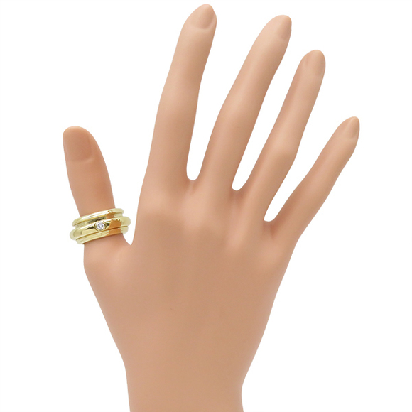 Piaget Possession Diamond Ring, K18YG Gold, Diamond, Ring, Yellow - Picture 2 of 10